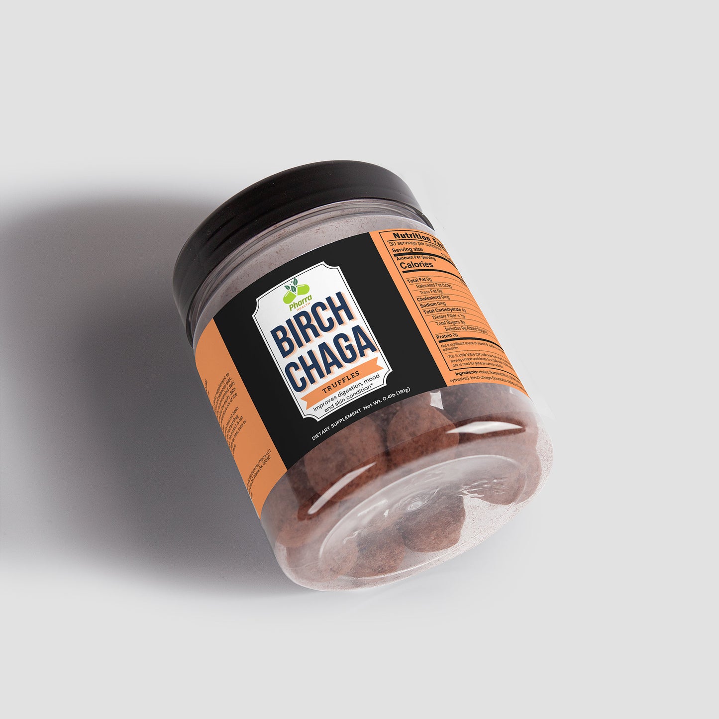 birch chaga truffles
