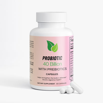 Probiotic 40 Billion with Prebiotics