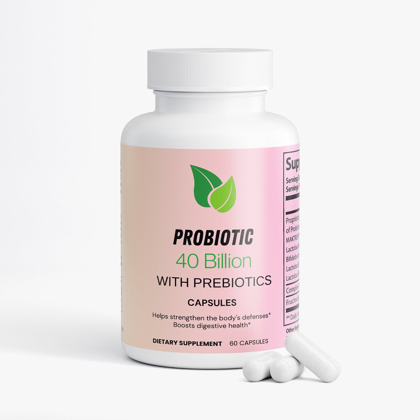 probiotic 40 billion with prebiotics