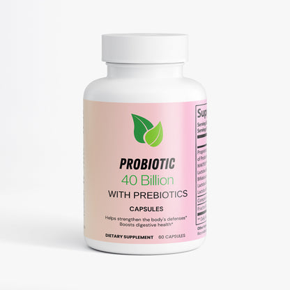 Probiotic 40 Billion with Prebiotics