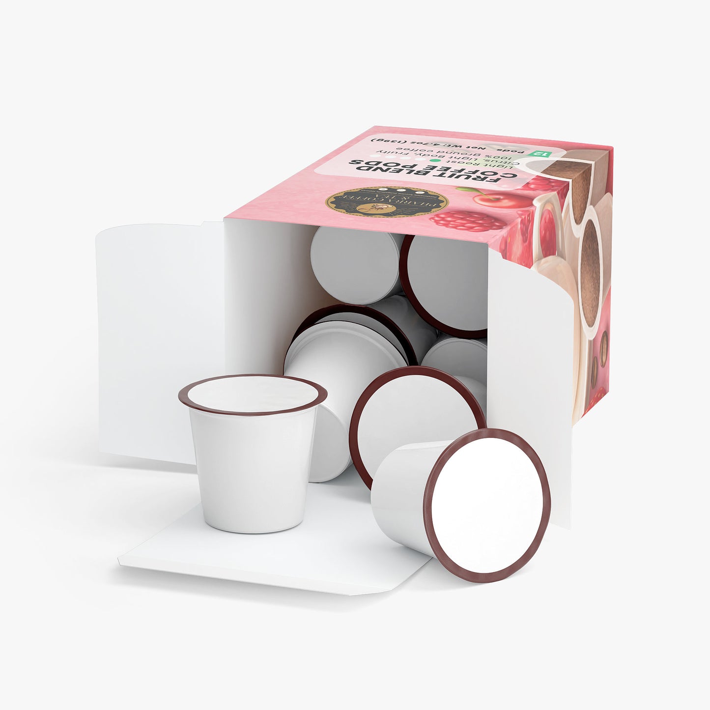 fruity bloom coffee pods (light roast)