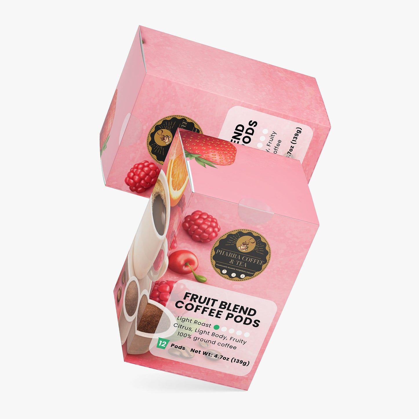 fruity bloom coffee pods (light roast)