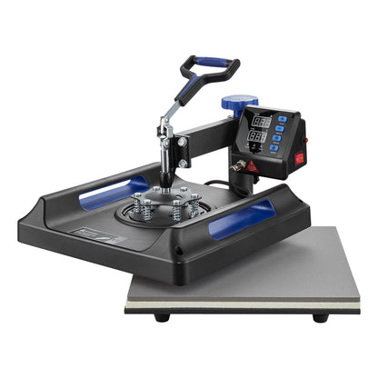 Heat Press Machine 8 in 1 Combo, Heat Press 15x15 in, Swing Away T Shirt Printing Machine Digital Control, Multifunction Transfer Machine Sublimation, for T-Shirt Hat Cap Mug Plate