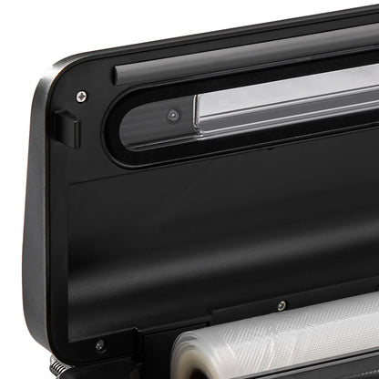 Vacuum Sealer Machine, 80Kpa 120W Powerful Compact Food Sealer, 7-in-1 Multi-Functional Food Vacuum Sealer, Automatic Air Sealing System with Built-in Cutter with 10 Vacuum Bags & 1 Bag Roll
