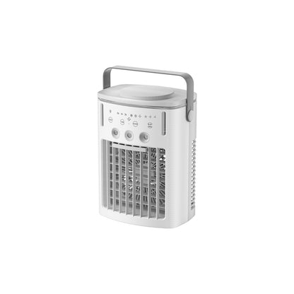 Portable Air Conditioner, 4-in-1 Evaporative Air Cooler with Remote Control, 3-Speed Mini Air Conditioner with Timer, 3 Mist Levels, 1L Water Tank, 120° Oscillating Mini AC Fan for