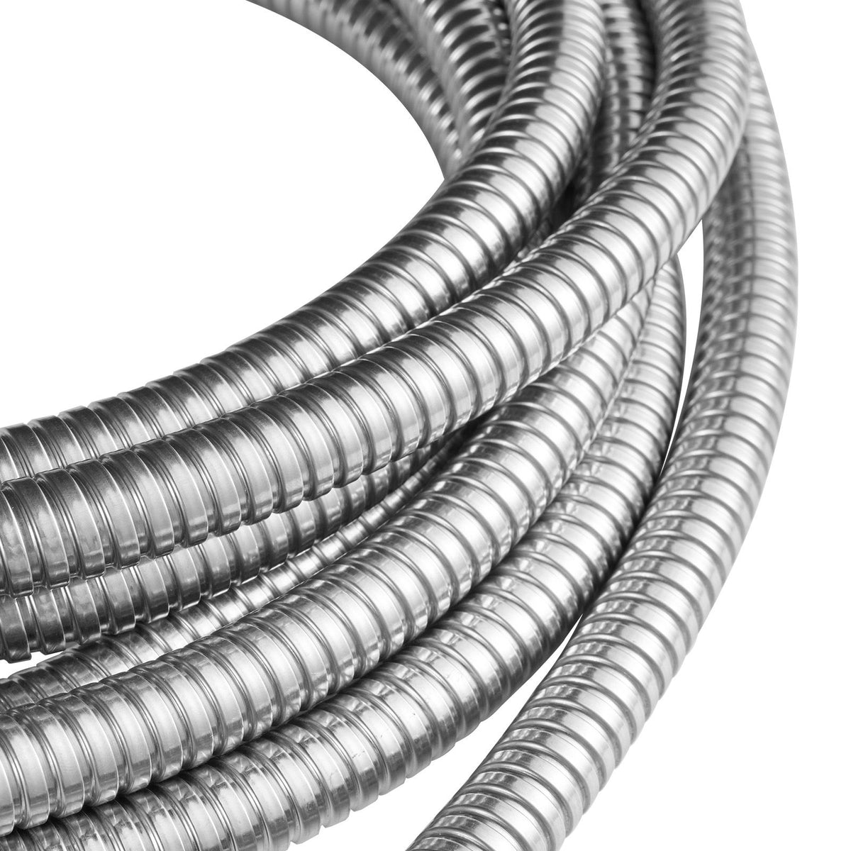 Metal Garden Hose 100 ft, Rust Proof Stainless Steel Water Hose, Heavy Duty Backyard Hose with 10 Function Nozzle, No-Kink & Flexible Water Pipe, Lightweight Metal Hose for Yard, O