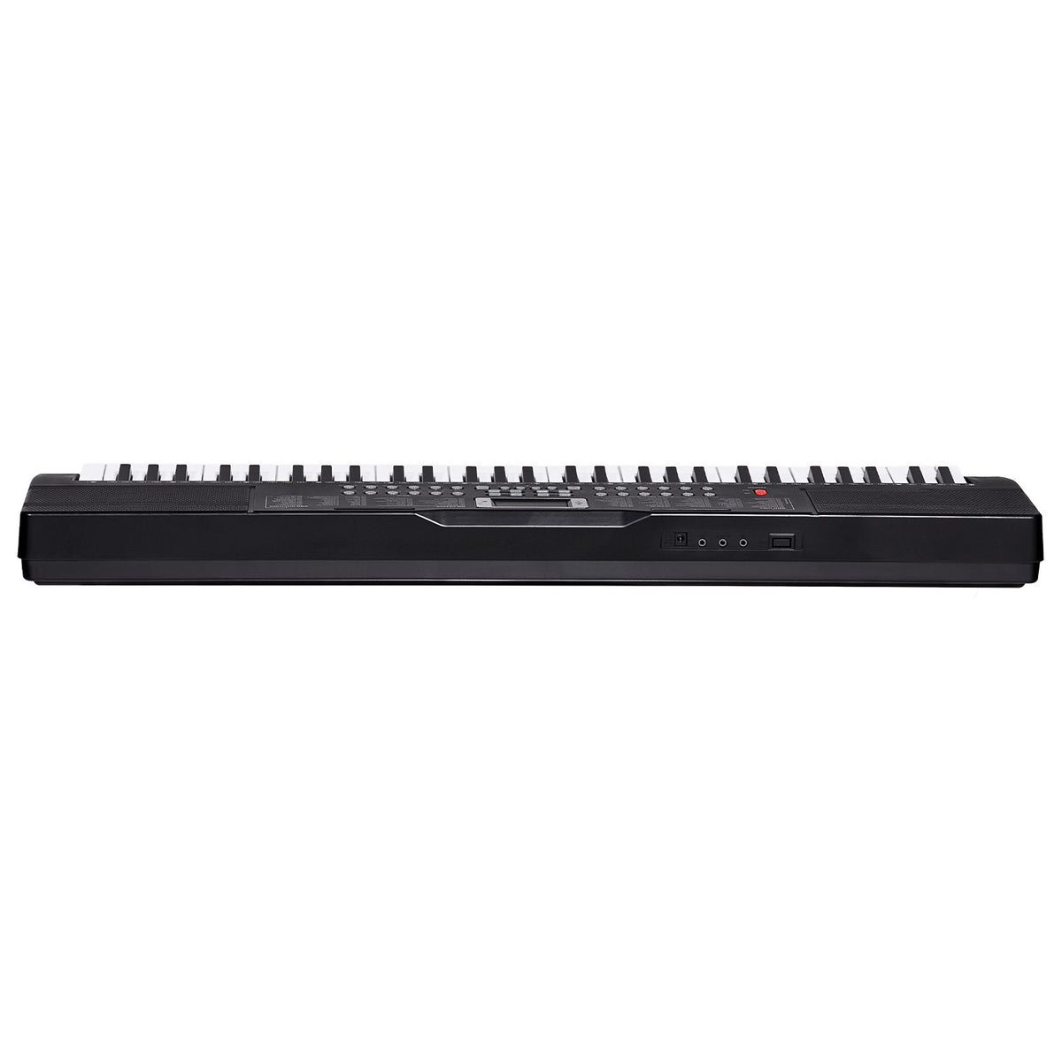 61 key digital keyboard piano, 200 tones 200 rhythms, electric portable piano keyboard kit with 60 demo songs built-in dual speakers headphones, piano stickers for beginners learni