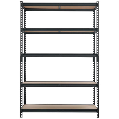 Storage Shelves, 5-Tier Adjustable, 3000 lbs Capacity, Heavy Duty Garage Storage Shelving Unit, Metal Utility Rack Shelf, for Garage Workshop Warehouse Basement, 48.35" W x 24.37" D x 71.38" H