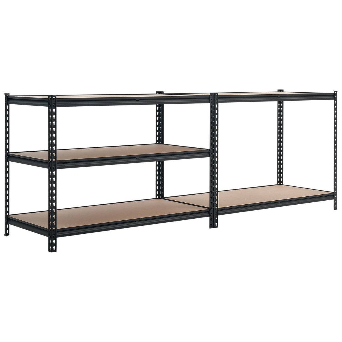 storage shelves, 5-tier adjustable, 3000 lbs capacity, heavy duty garage storage shelving unit, metal utility rack shelf, for garage workshop warehouse basement, 48.35" w x 24.37" d x 71.38" h