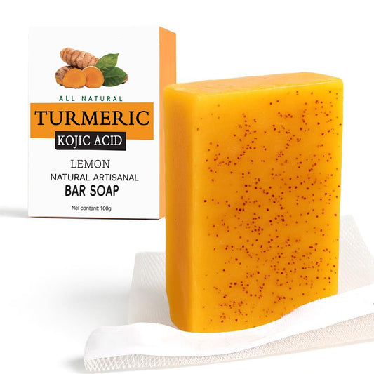 Natural Turmeric Soap Bar for Face & Body