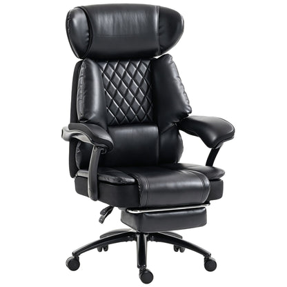 Big and Tall Office Chair with Adjustable Headrest, 500 lbs, Wide Seat, Lumbar Support, Desk Chair, Footrest