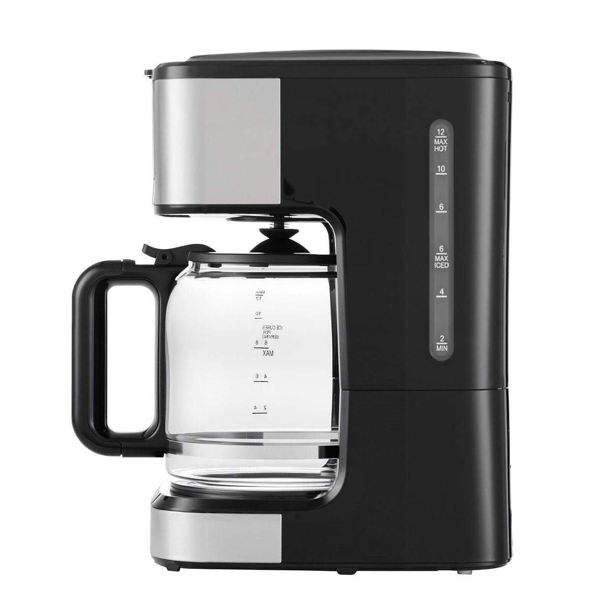 programmable coffee maker, 12 cup programmable drip coffee makers with touch screen, 4-hour keep warm coffee makers drips, 2 brew strengths drip coffee machine for home, 24-hour pr