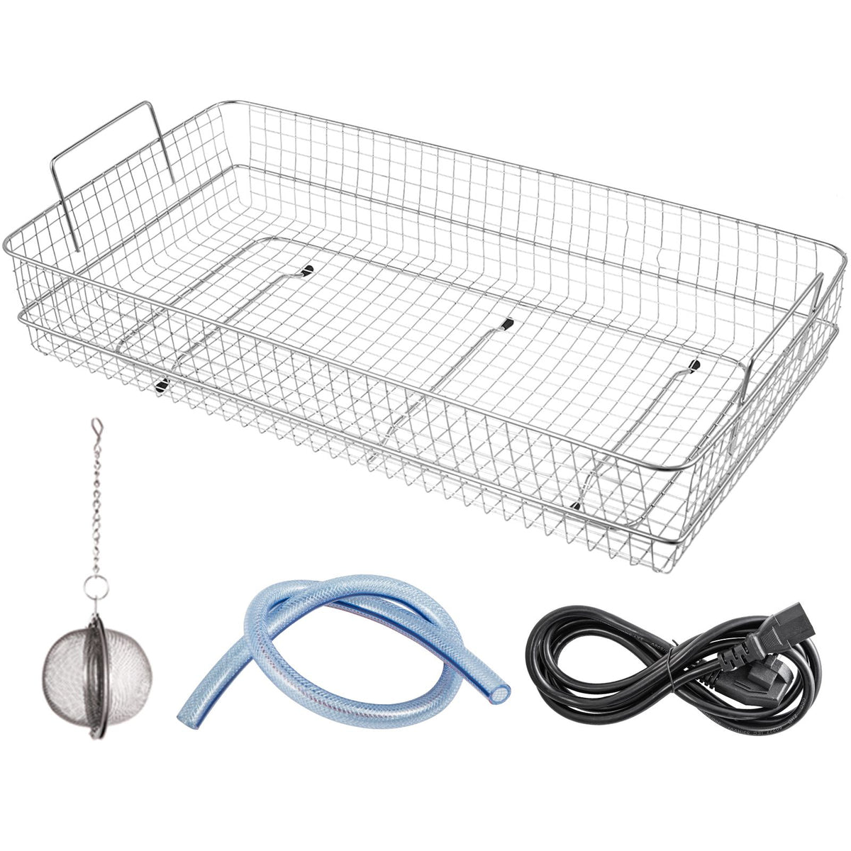 30L Ultrasonic Cleaner 28/40khz Dual Frequency Professional Ultrasonic Parts Cleaner with Heater Timer for Parts Dental Instruments Cleaning