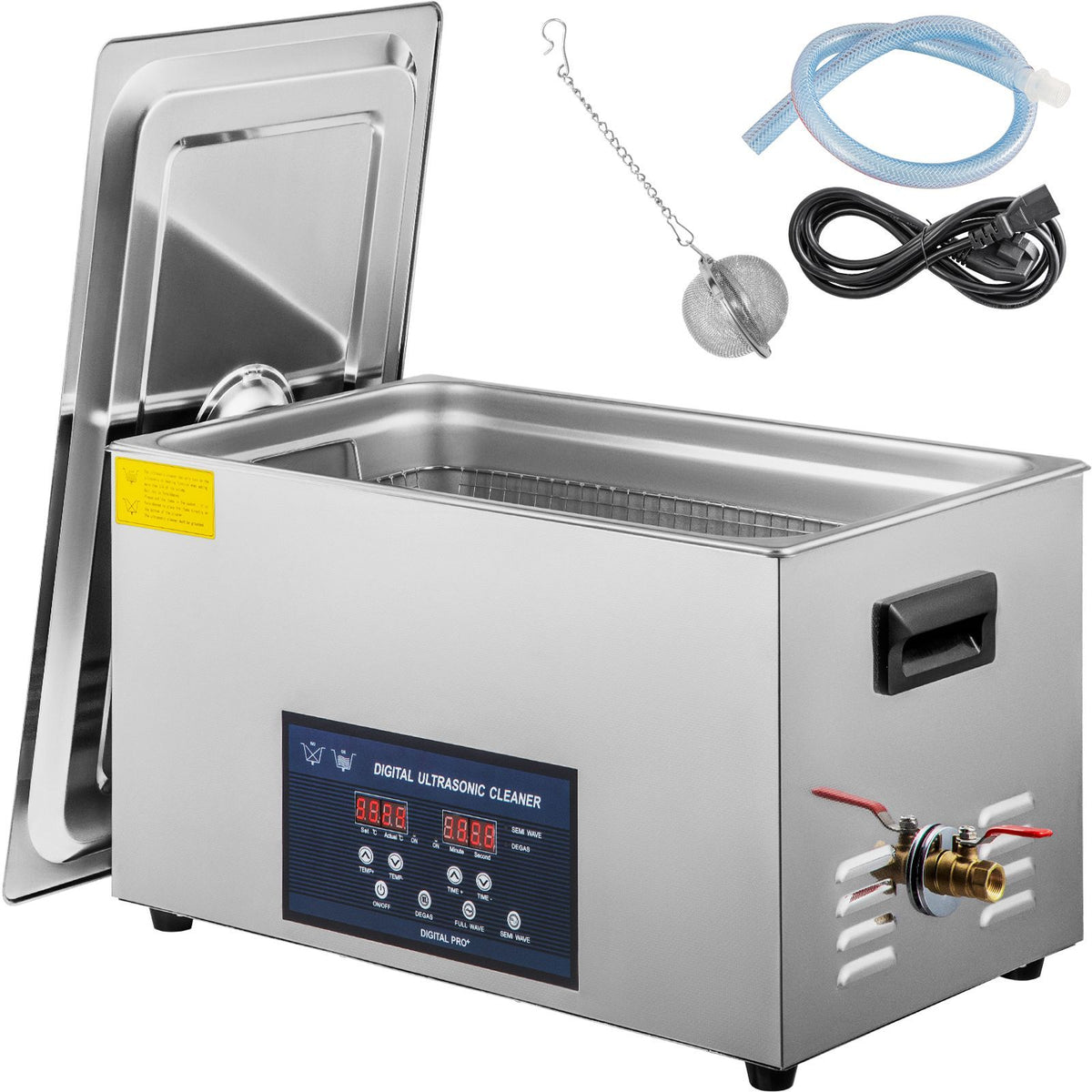 30l ultrasonic cleaner 28/40khz dual frequency professional ultrasonic parts cleaner with heater timer for parts dental instruments cleaning