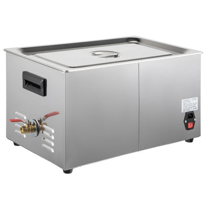 30L Ultrasonic Cleaner 28/40khz Dual Frequency Professional Ultrasonic Parts Cleaner with Heater Timer for Parts Dental Instruments Cleaning