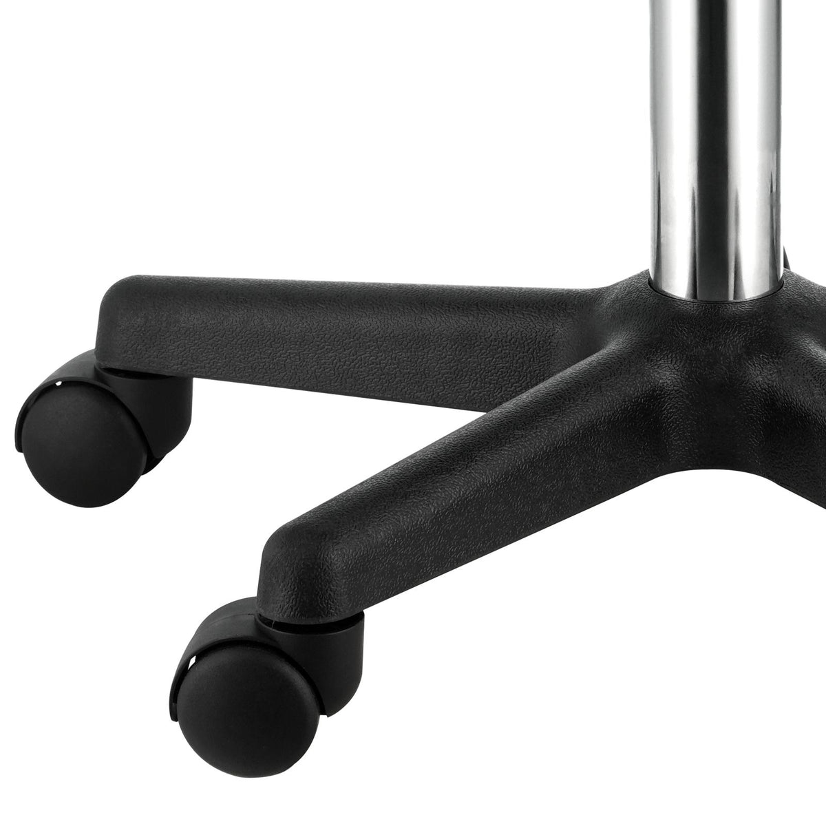 Rolling Stools with Wheels, 400 LBS Weight Capacity Adjustable Height Stool with Ultra-Thick Seat Cushion, Swivel Stools Chair for Salon, Bar, Home, Office, Tatoo, Medical, Massage, Black