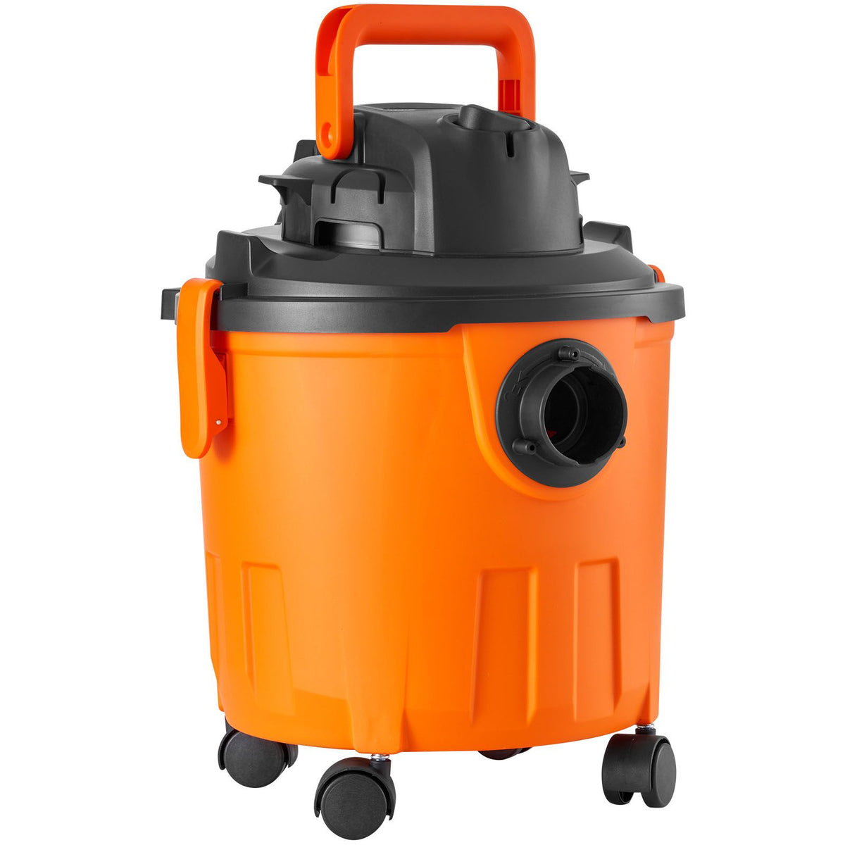 shop vacuum wet and dry, 5 gallon 6 peak hp wet/dry vac, powerful suction with blower function with attachments 2-in-1 crevice nozzle, small shop vac perfect for carpet debris, pet hair, car