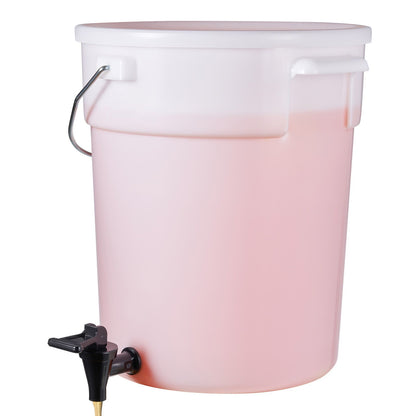 Beverage Dispenser, 5 Gallon Drink Dispensers for Parties, Plastic Juice Dispenser with Spigot and Lid, Iced Tea Lemonade Juice Water Dispenser, for Restaurants, Hotels, Parties, 2