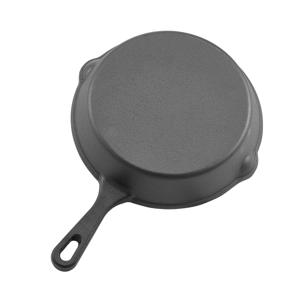 Cast Iron Skillet, 3-Piece Frying Pan Set (6, 8, 10 in), Heavy-Duty Skillets with Heat-Resistant Handle, Pre-Seasoned Chef's Pan, Kitchen Cookware, for Oven, Gas, Electrical, Induc
