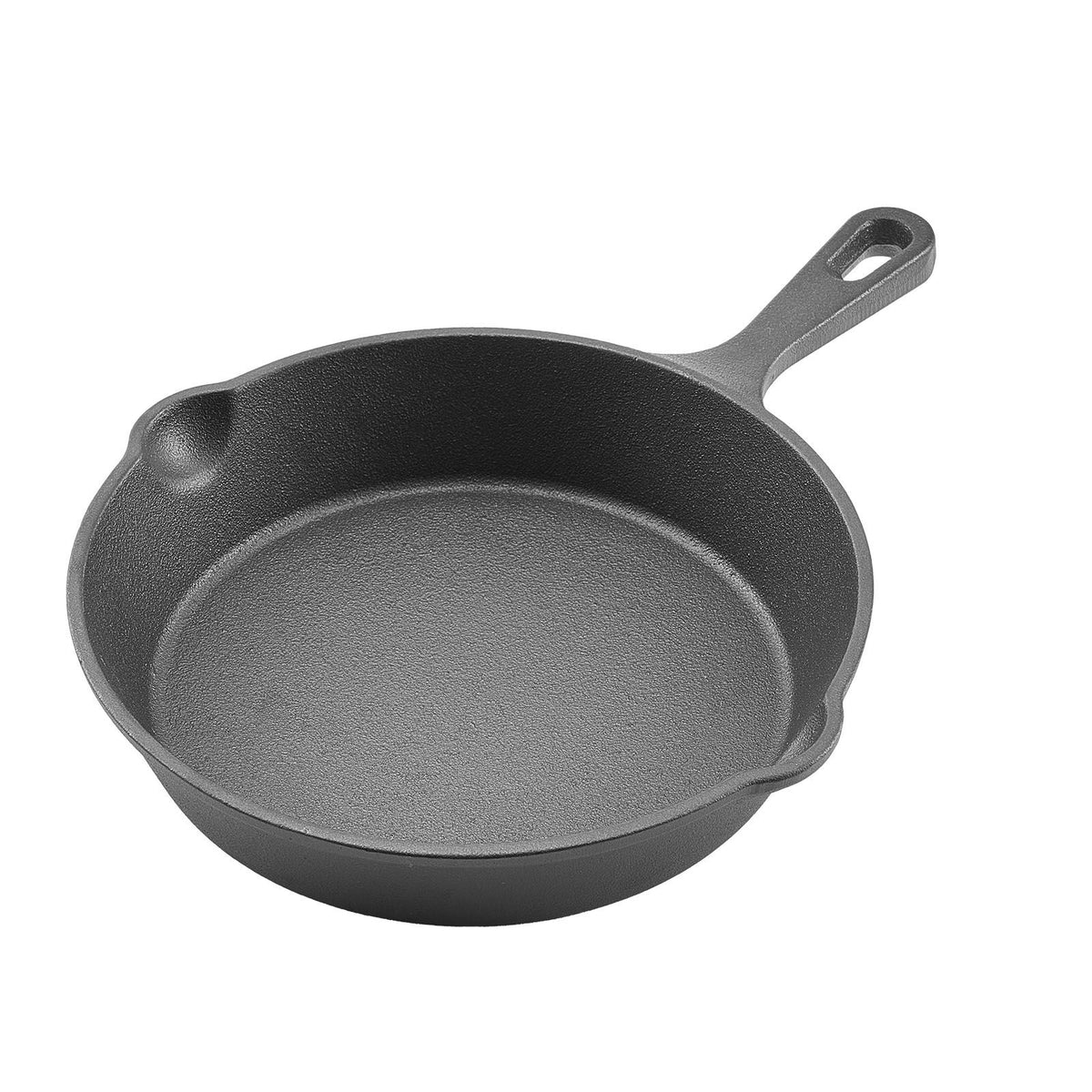cast iron skillet, 3-piece frying pan set (6, 8, 10 in), heavy-duty skillets with heat-resistant handle, pre-seasoned chef's pan, kitchen cookware, for oven, gas, electrical, induc