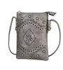 Grey / Faux Leather