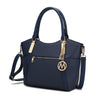 Navy / Vegan Leather