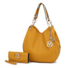 Mustard Yellow / Vegan Leather