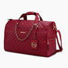 Red / Vegan Leather
