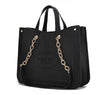 Black / Vegan Leather