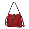 Red / Vegan Leather