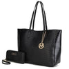 Black / Vegan Leather