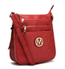 Red / Vegan Leather