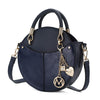 Navy / Vegan Leather